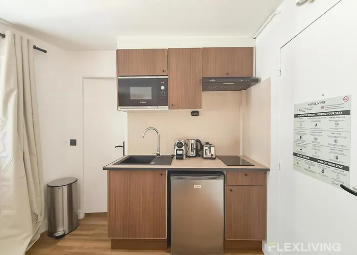 Charming 20m In 20 With Shared Terrace Appartement Parijs