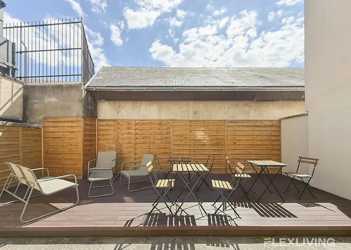 Charming 20m In 20 With Shared Terrace Appartement *